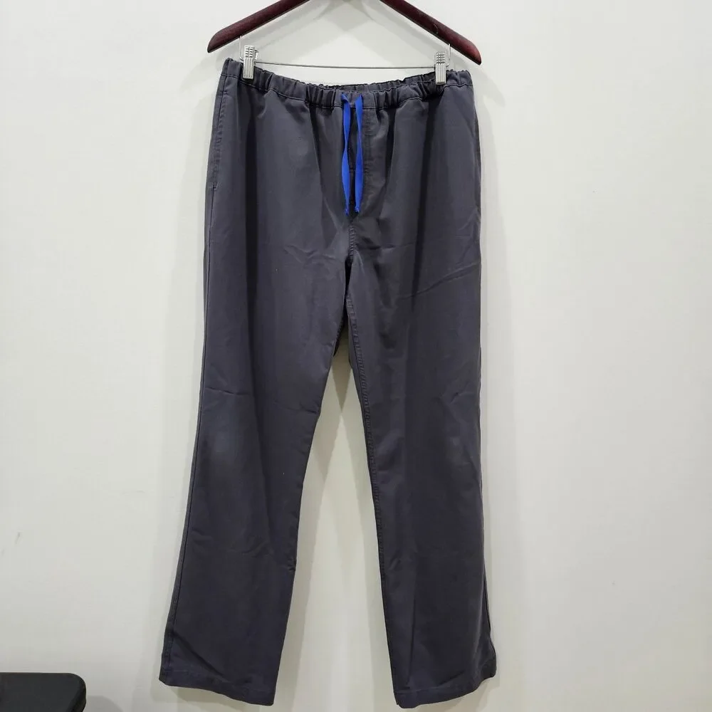Figs Mens Pisco Basic Scrub Pant Technical Collection Large Blue Nurse Comfort